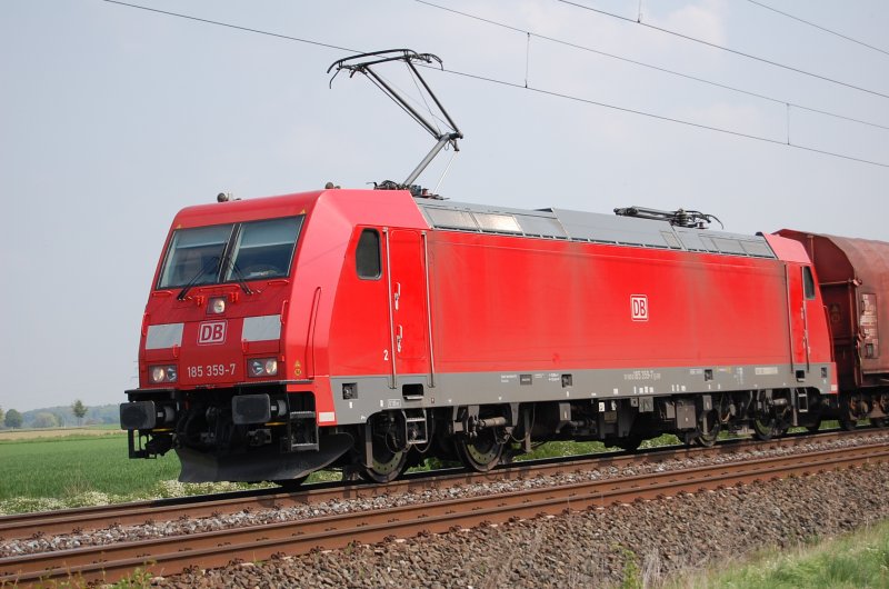 185 359-7 am 02.05.2009 bei Woltorf