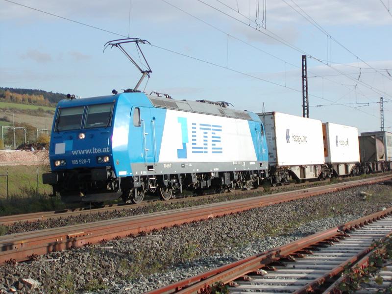 185 528-7 LTE am 03.11.2005 in Karlstadt (Main)