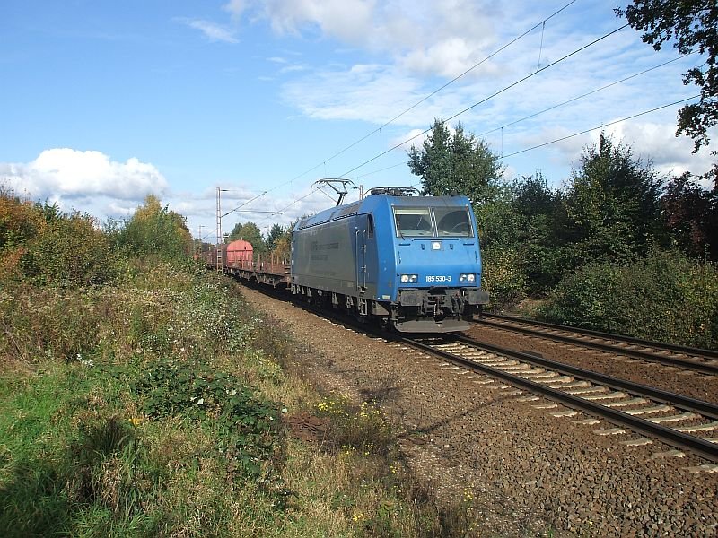 185 530-3 von VPS mit gem.GZ am 20.10.2007 in Limmer