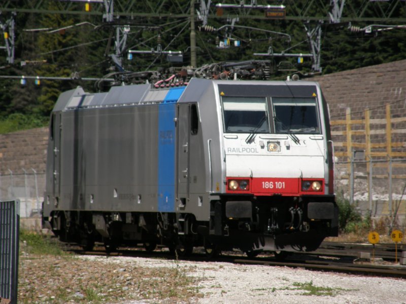 186 101 RAILPOOL to Brenner, 29/07/09.