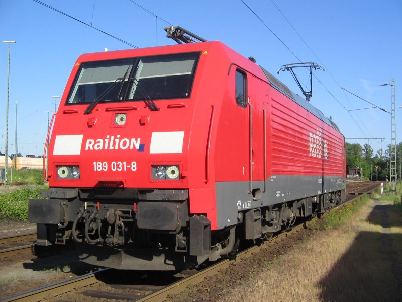 189 031 in Gremberg bereit fr neue Aufgaben