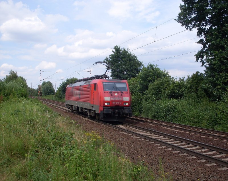 189 048 LZ auf dem Weg nach Peine in Hannover Limmer