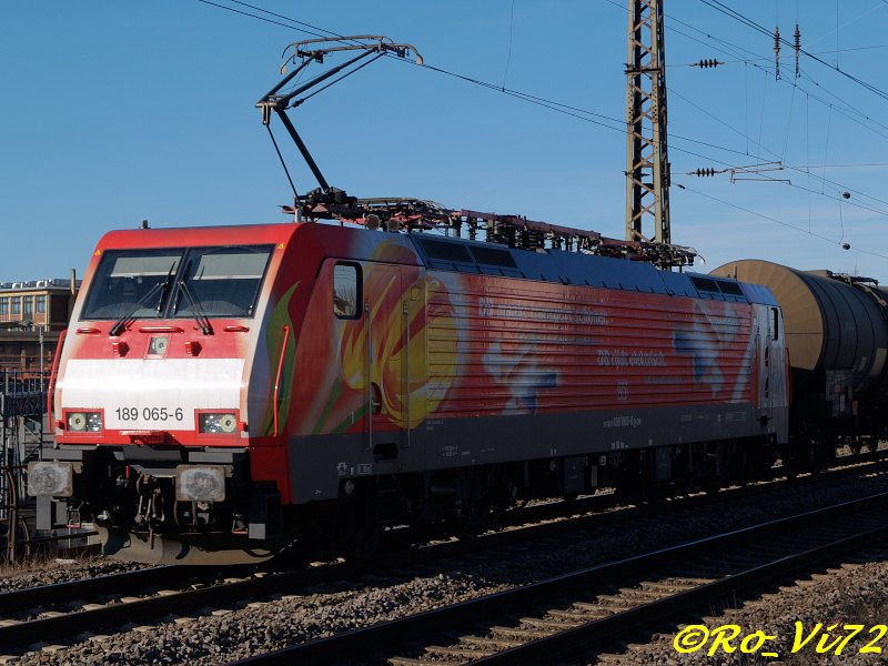 189 065-6 oder ein Hollnder in Witten Hbf :).09.02.2008.