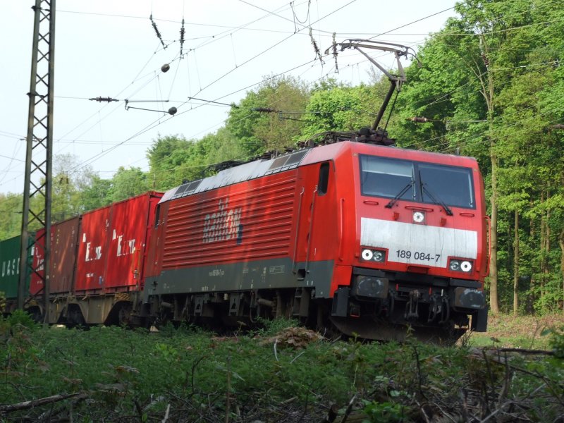 189 084 am 24.4.09 in Duisburg-Neudorf