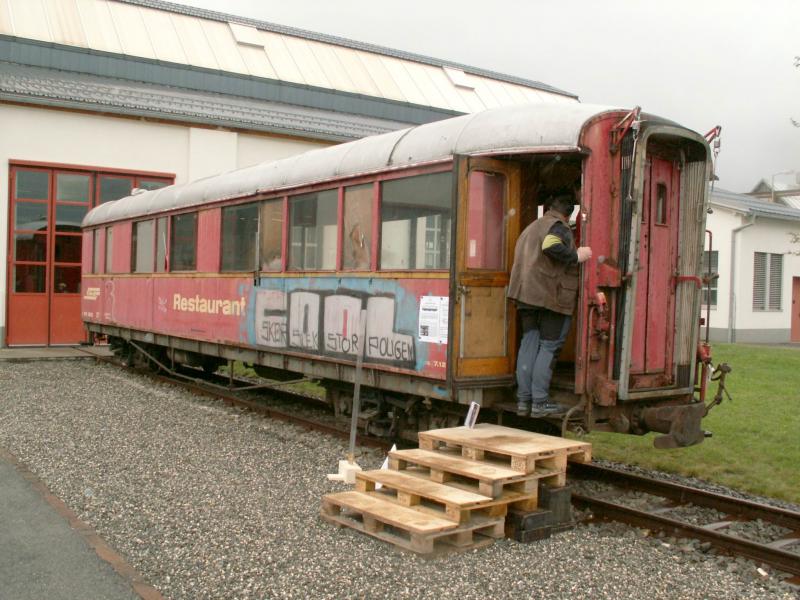1928 übernahm die Mitropa den Speisewagenbetrieb auf der Berninalinie