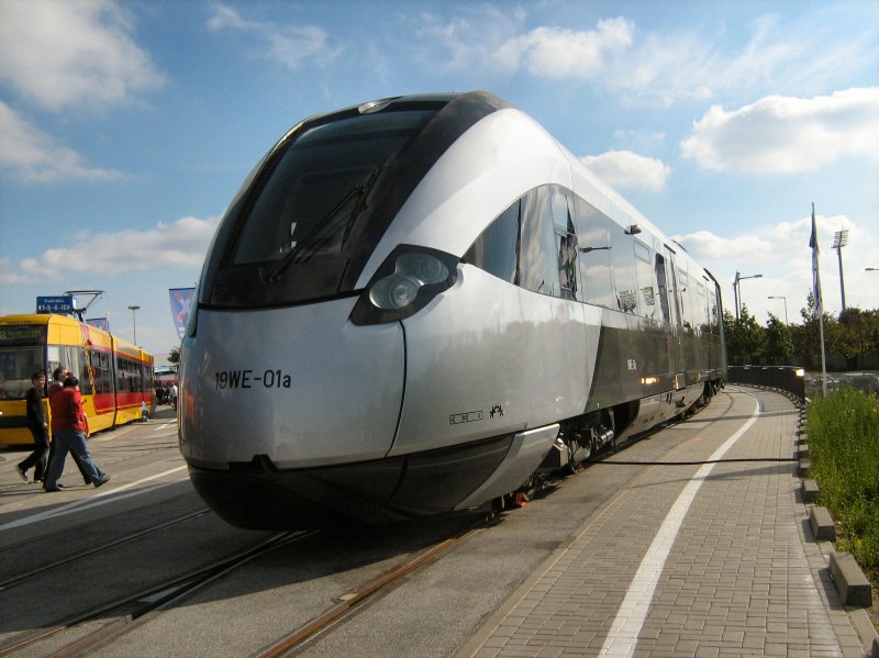 19WE01a, Messegelnde Innotrans 2008 in Berlin