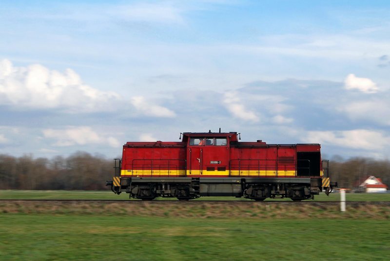 203 006, ex 202 718, vor Ettringen (08.03.2007)