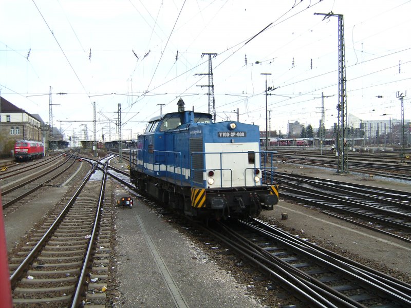 203 128 von Spitzke in Nrnberg Hbf am 25.11.2008