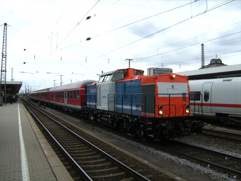 203 637 (203 160)abfahrbereit in Nrnberg Hbf am 30.09.09
