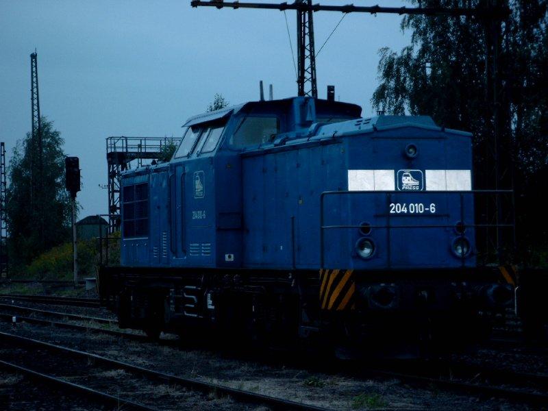 204 010 der Press zu Gast im SEM Chemnitz hilbersdorf.Hierbei handelt es sich um die ehemalige Diesellok der Harzer Schmalspurbahn.