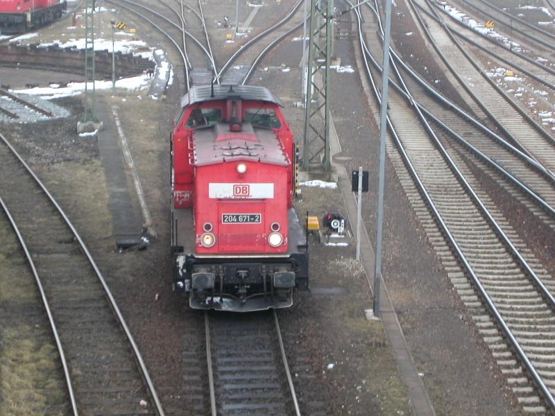 204 671-2 in Saalfeld/Saale.
