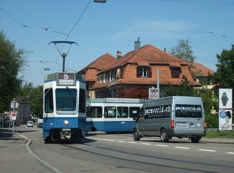 2086 auf der Linie 5, Laubegg