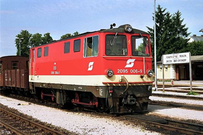 2095 006 in Wieselburg (20. Juni 1989)