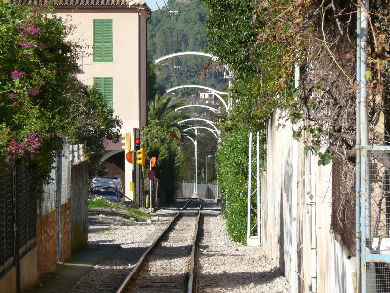 21.11.08,Tramstrecke Richtung Port de Sller.
