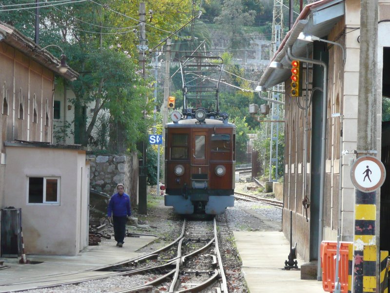 21.11.08,TW 1 beim Umsetzen im Bf.Sller.