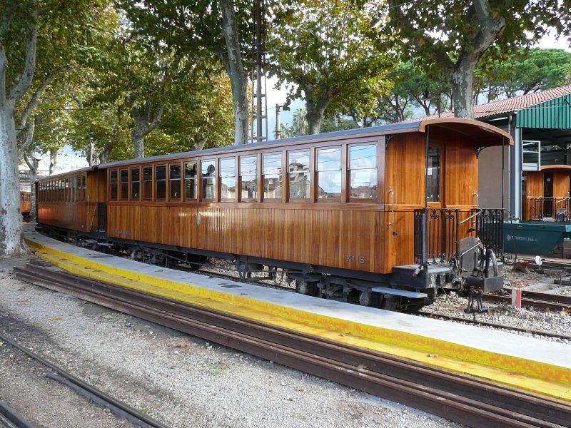 21.11.08,Wagen No.15 im Bf.Sller.