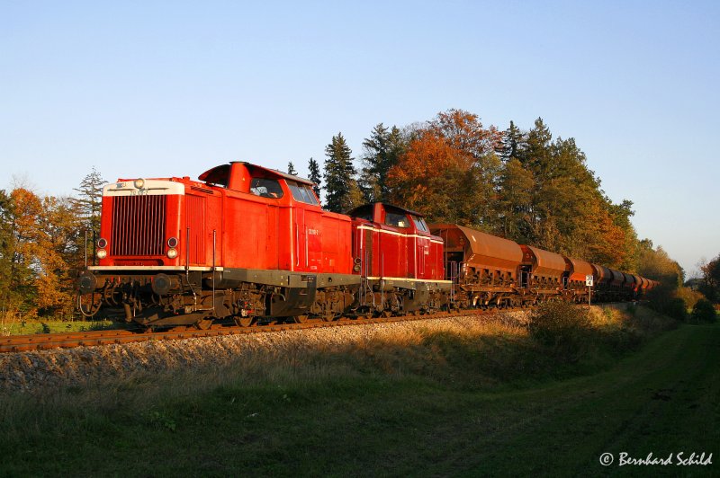 212 100 kurz vor Tittmoning-Wiesmhl 