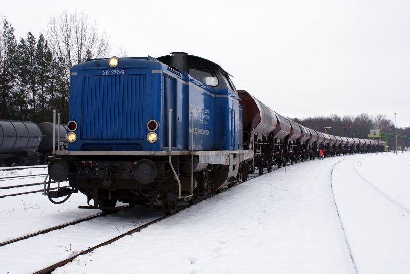 212 272-9 EGP zu Gast in Cunnersdorf 23.02.09