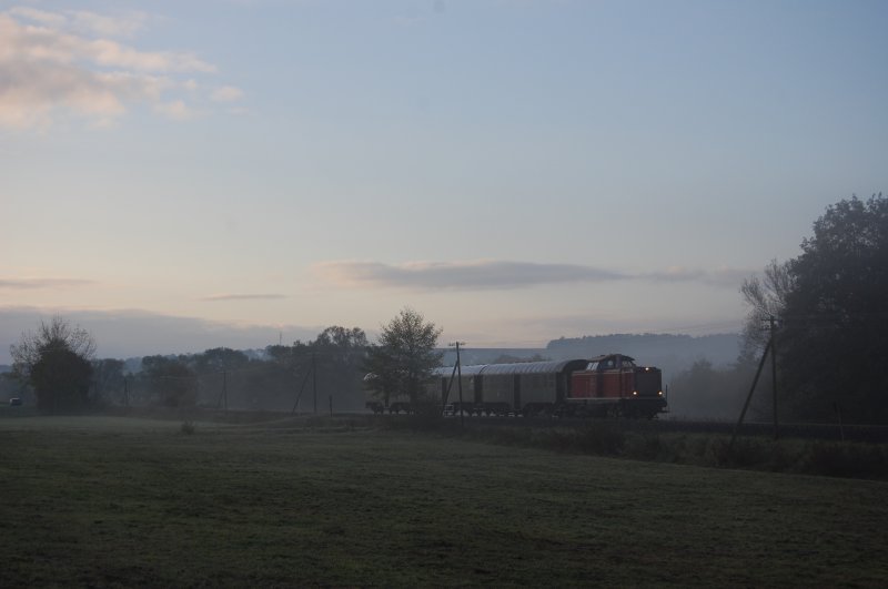 212 309 am Morgen des 18.10.2009 bei Todenhausen