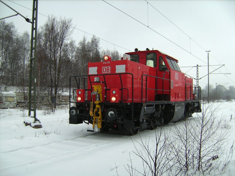 214 016 am 20.02.2009 in Pressig-Rothenkirchen.