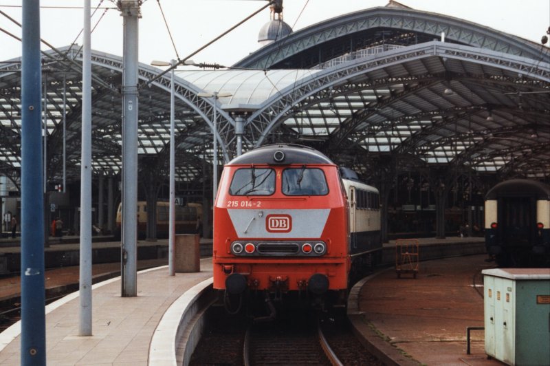 215 014-2 am 16.7.1993 in Kln.
