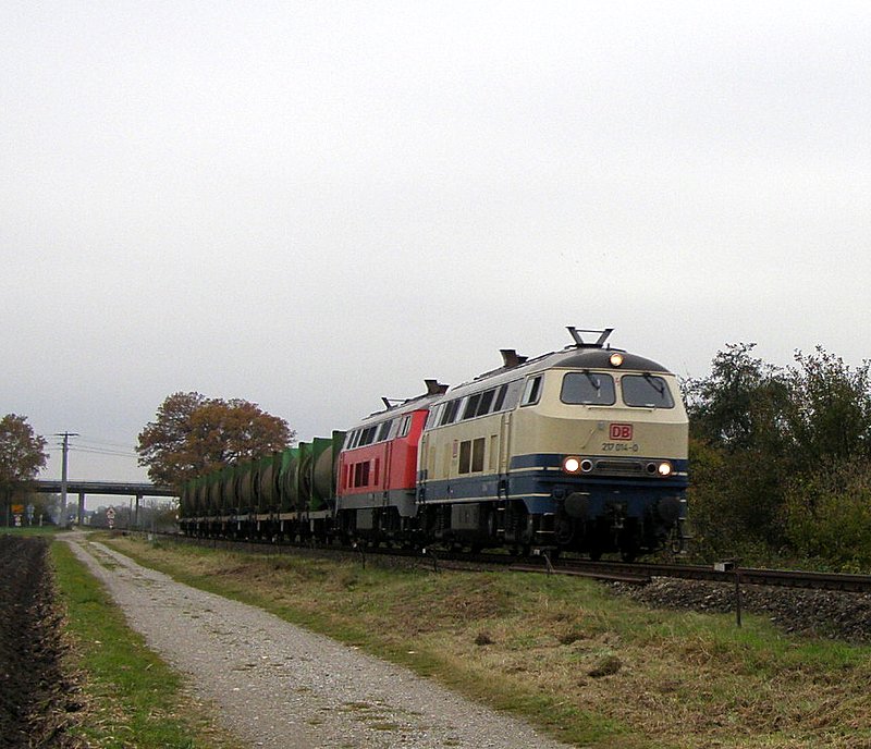 217 014 in Alt tting. 01.10.07
