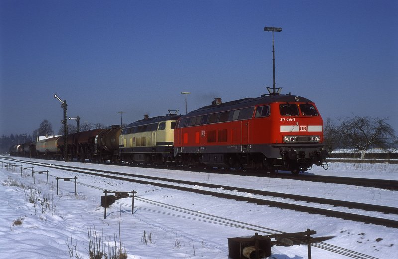 217 020 + 014  Tssling  13.02.03