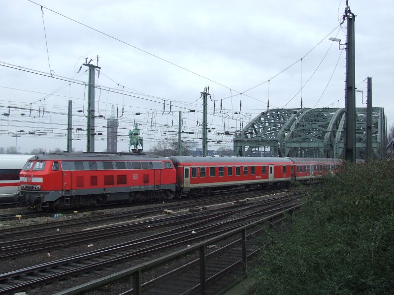 218 136 am 21.2.2009 in Kln Hbf