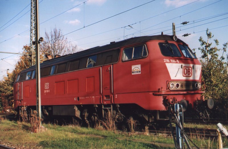 218-156, orientrot (Stuttgart, Oktober 2006) 
