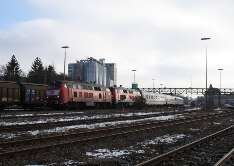 218 156 und eine weitere Ulmerin am 23.1. in Biberach/Riss