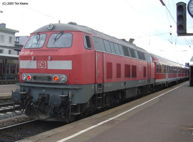 218 297 steht am 04.08.2005 in Heilbronn.
