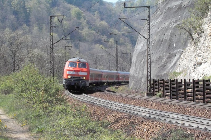 218 351 mit Ziel Lindau am Bodensee