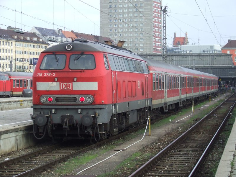 218 376 am 6.10.2007 in Mnchen Hbf