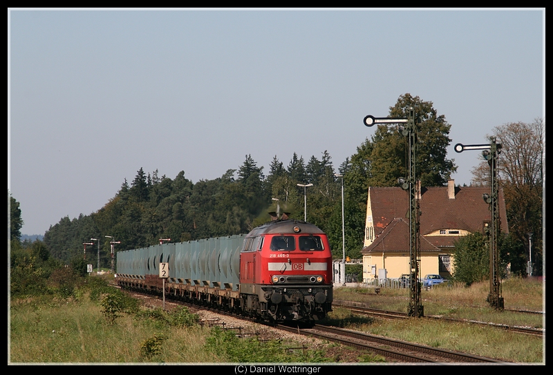 218 465 am Mittag des 08. September 2009 in Tssling.
