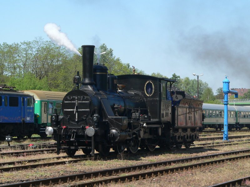 220.194 der MAV in Wolsztyn, 2.5.2009