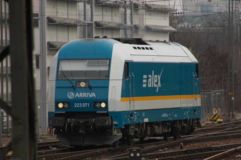223 071 am 14.03.09 in Regensburg (BB-Treffen)