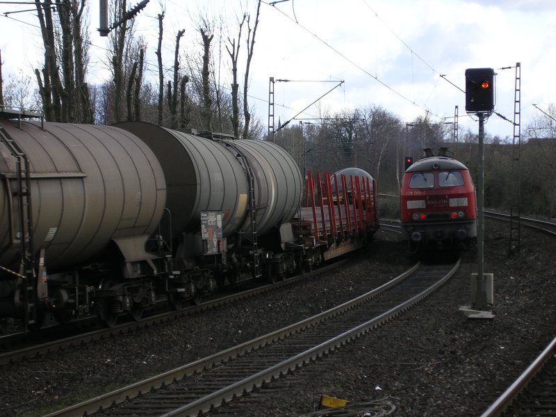 225er Doppel in Warteposition in BO - Hamme.(05.03.2008)