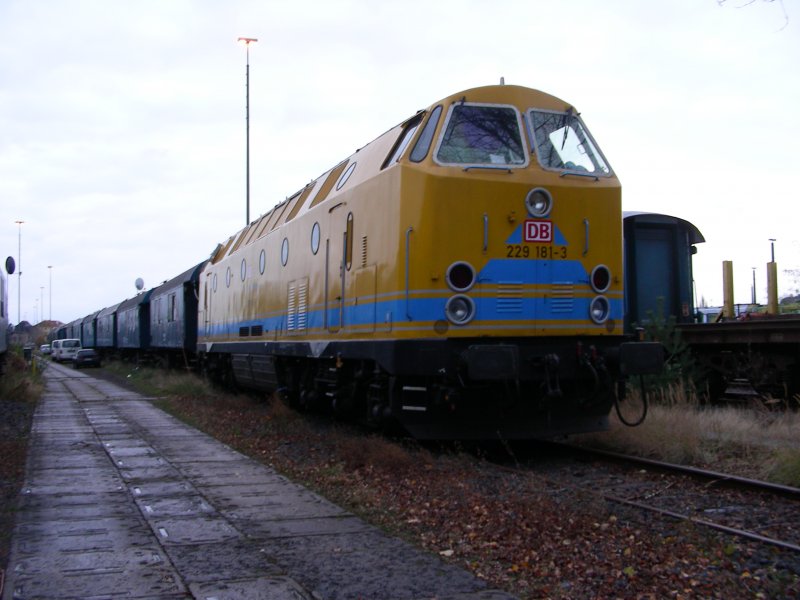 229 181 abgestellt in Hannover am 05.12.06