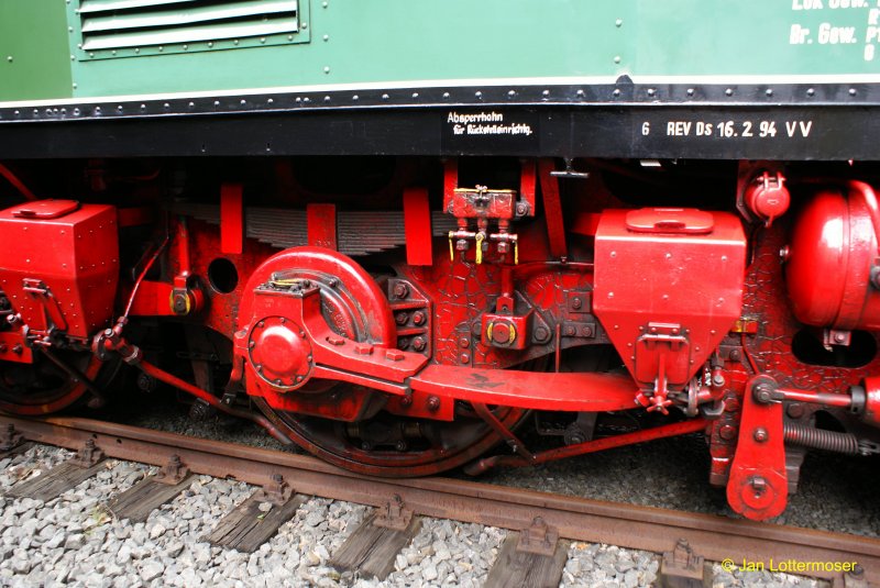 23.08.2008. Detailaufnahme von Br E18 310.