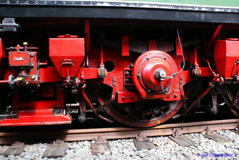 23.08.2008. Detailaufnahme von Br E18 310.