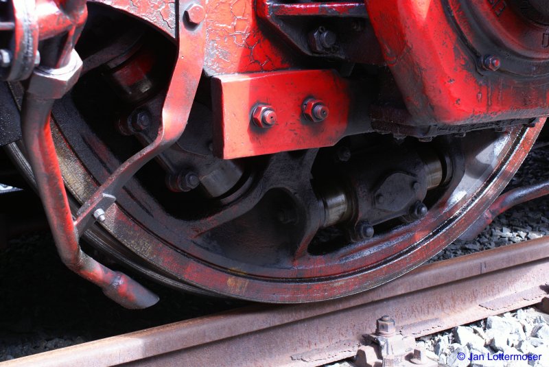 23.08.2008. Detailaufnahme von Br E18 310.