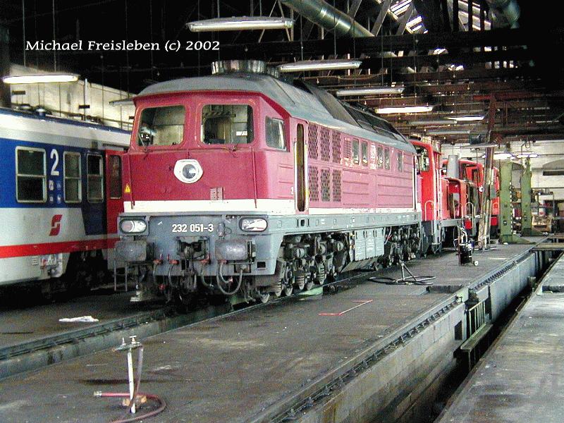 232 051-3; TR Wien Ost; 04-05-2002