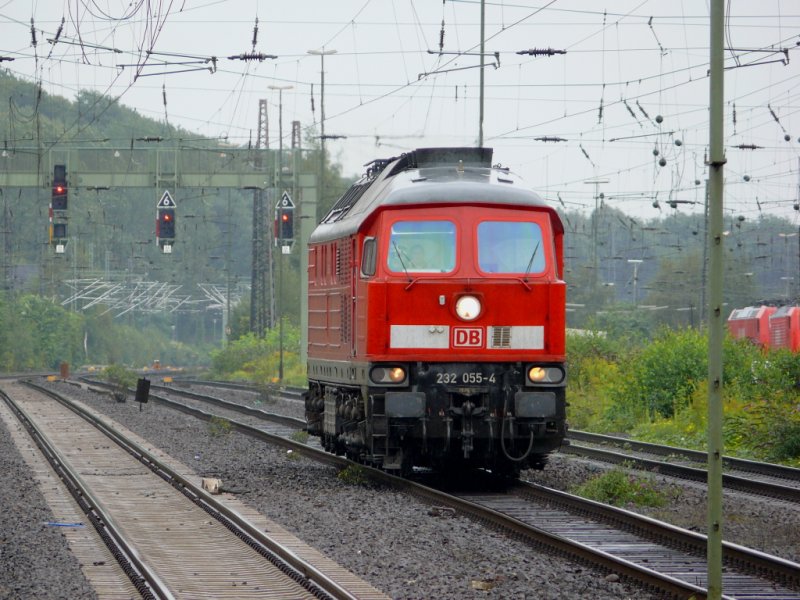 232 055-4 in OB Osterfeld-Sd am 3.9.2008