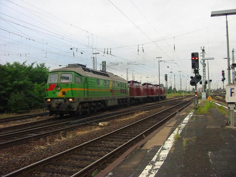 232-088 am 5.8.2005 mit 212-318, 212-105 und 212-240 in Worms Hbf, wenn das nicht selten ist dann weis ich auch nicht.