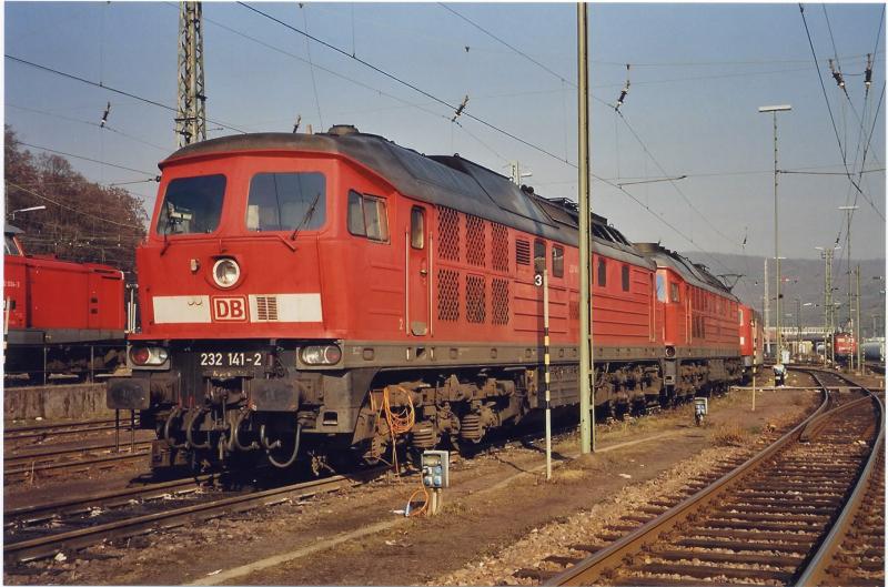 232 141+232 592 am 9.2.05 in Saarbrcken.