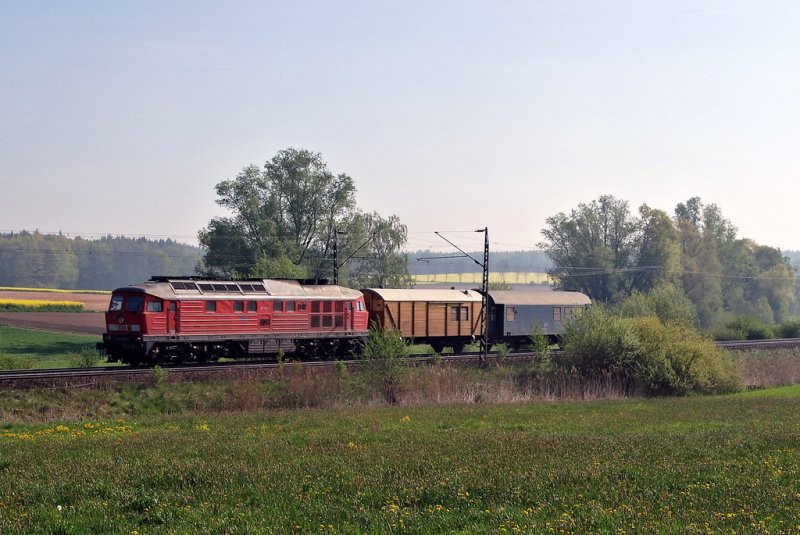 232 223 der DGT bei Mammendorf (25.04.2007)