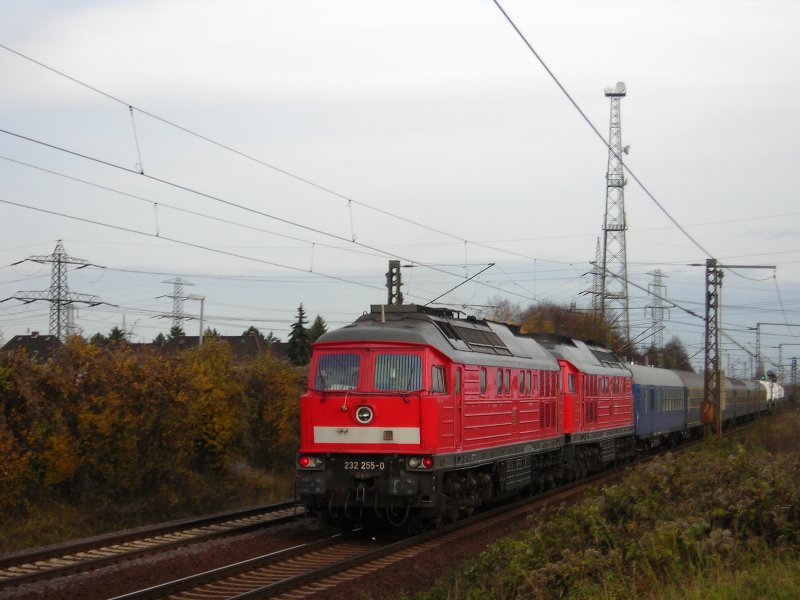 232 255 beim Castortransport