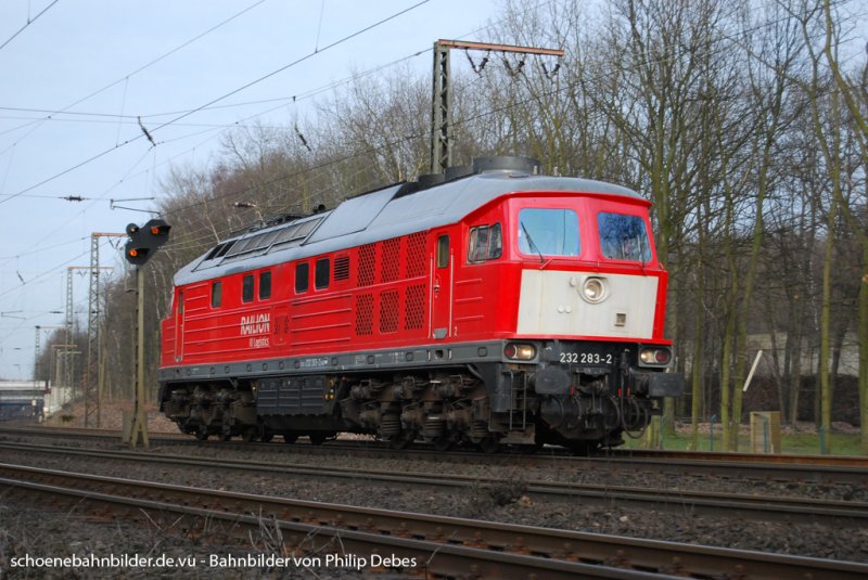 (232 283-2) am 18. Februar 2009