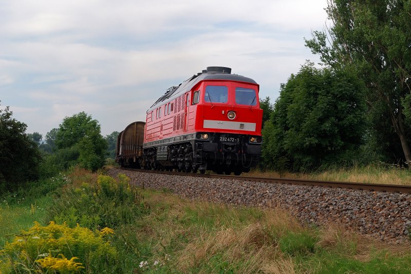 232 472 mit FZ 55214 bei Crossen a.d.E. (06.08.2008)