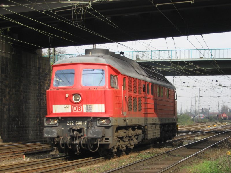 232 600-7 Oberhausen Osterfeld Sd 05.04.2007
